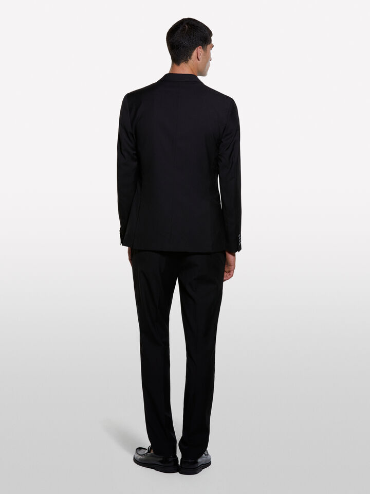 Black tailored blazer - men's blazers - Black | Sisley image number 2